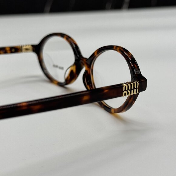 NEW MIU MIU MU01XV VAU1O1 OVAL WOMEN EYEGLASSES MU 01XV VAU1O1, VMU 01X VAU1O1 - Picture 6 of 11